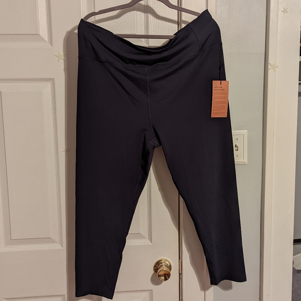 Float high rise leggings in midnight